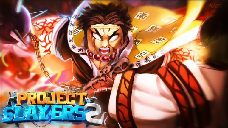A demon boss unleashing an attack against a player in Slayers 2